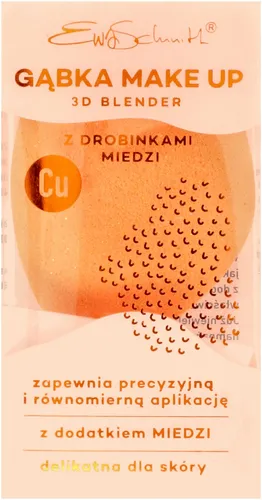 Ewa Schmitt Gąbka Make up 3D Bleder z drobinkami miedzi