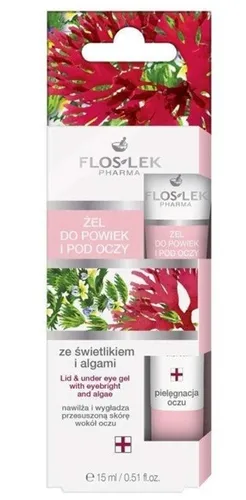 Floslek Żel do powiek i pod oczy ze świetlikiem i algami