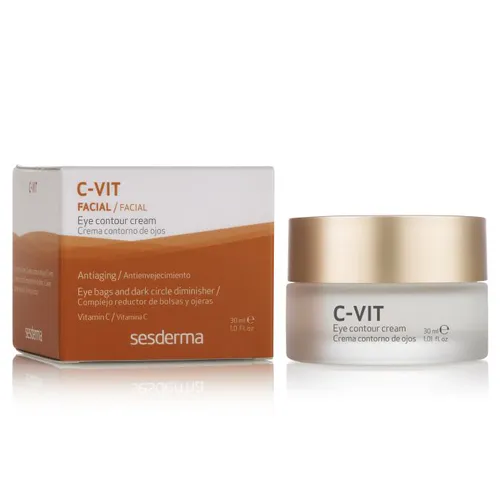 Sesderma C-Vit Eye Contour Cream (Krem pod oczy redukujący worki, cienie i zmarszczki (stara wersja))