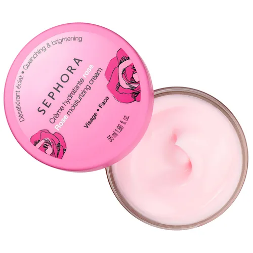 Sephora Collection, Rose Moisturizing Cream (Kojący i przywracający blask różany krem nawilżający)