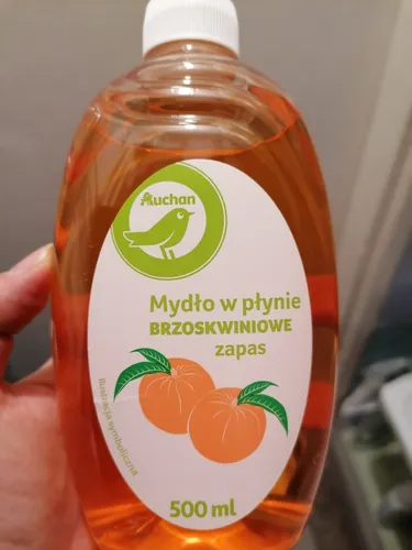 Auchan Mydło w płynie brzoskwiniowe