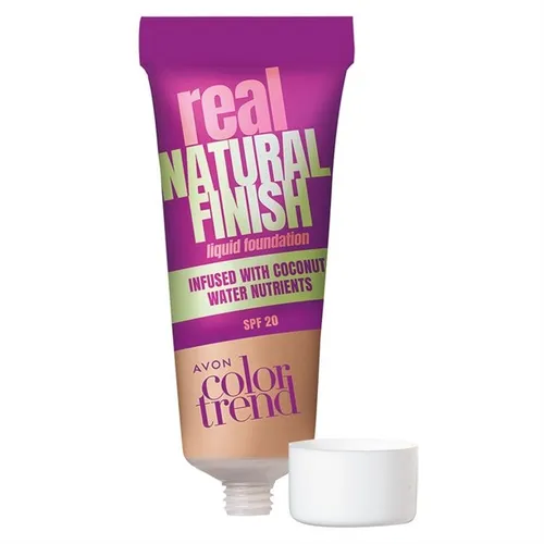Avon Color Trend, Real Natural Finish Liquid Foundation SPF20 (Podkład do twarzy)