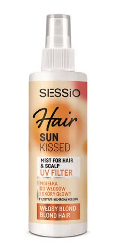 Sessio Hair Sun Kissed, Mist for Hair & Scalp (Mgiełka do włosów i skóry głowy włosy blond)