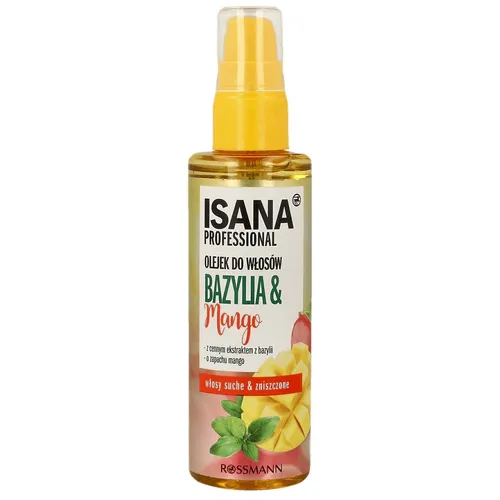 Isana Professional, Olejek do włosów `Bazylia i mango`