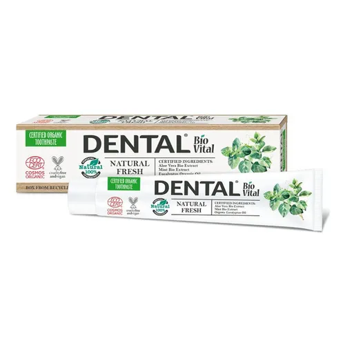 Dental Bio Vital, Natural Fresh Certified Organic Toothpaste (Pasta do zębów odświeżająca)
