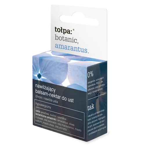 Tołpa Botanic, Amarantus, Nawilżający balsam-nektar do ust