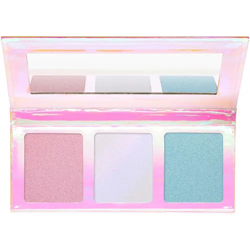 Essence Go for the Glow, Highlighter Palette (Paleta rozświetlaczy do twarzy) - 1
