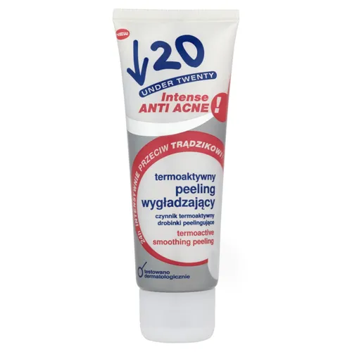 Under Twenty Anti! Acne Intense, Termoaktywny peeling wygładzający