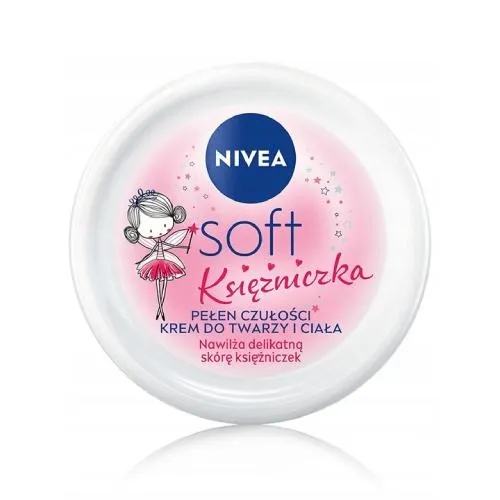 Nivea Soft Krem nawilżający `Księżniczka`