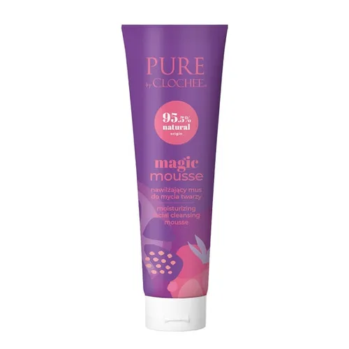 Pure by Clochee Magic Mousse, Nawilżający mus do mycia twarzy