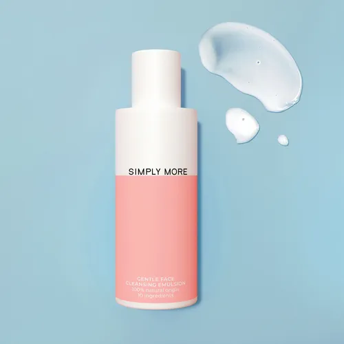 Simply More Delikatna emulsja myjąca do twarzy w 100% naturalna - 3