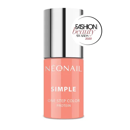 NeoNail Simple, Fruity Collection One Step Color Protein (Lakier hybrydowy 3 w 1 z odżywczymi proteinami) - 1