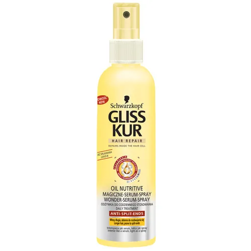 Schwarzkopf Gliss Oil Nutritive, Magiczne serum w sprayu