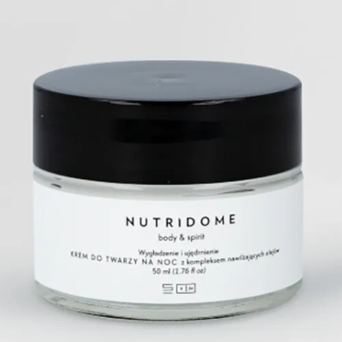 Nutridome Body & Spirit, Krem do twarzy na noc `Wygładzenie i ujędrnienie`