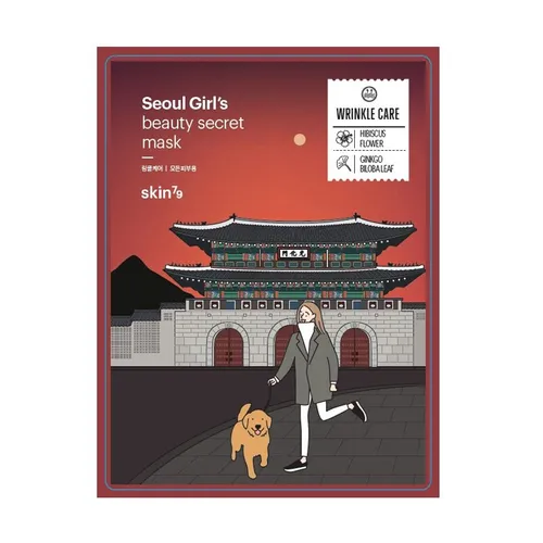SKIN79 Seoul Girl's Beauty Secret Mask Wrinkle Care (Maska przeciwstrzeniowa w płachcie)