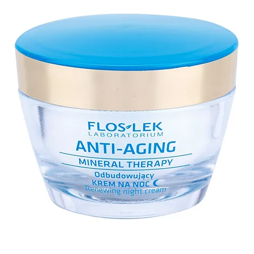 Floslek Mineral Therapy, Odbudowujący krem na noc