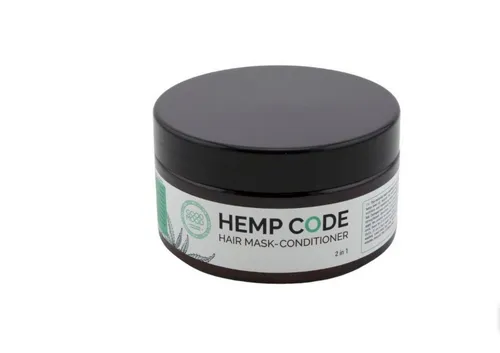 Good Mood Hemp Code, Hair Mask-Conditioner (Odbudowująca maska do włosów z olejem konopnym)