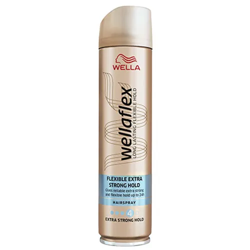 Wella Wellaflex, Extra Strong, Hairspray (Lakier do włosów bardzo mocno utrwalający `Kolekcja klasyczna`) - 2