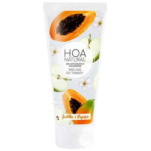 Hoa Natural Peeling do twarzy `Jabłko i papaja`