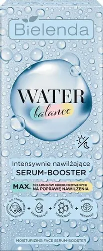 Bielenda Water Balance, Intensywnie nawilżające serum-booster