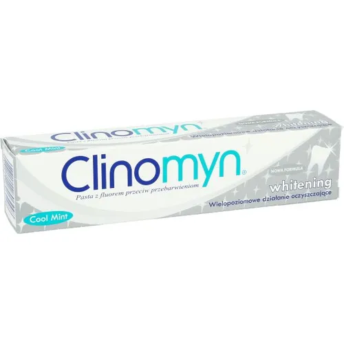 Sara Lee Clinomyn, Whitening Cool Mint Toothpaste (Wybielająca pasta do zębów)