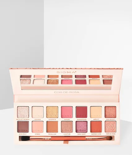 Sigma Makeup Cor-de-Rosa  Eyeshadow Palette (Paleta cieni do powiek z pędzelkiem) - 3