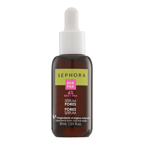 Sephora Colection, 6% BHA + PHA Pores Serum (Serum zmniejszające pory do twarzy i szyi)