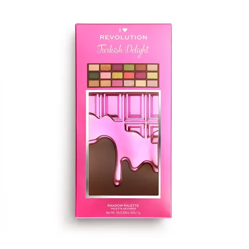 I Heart Revolution Turkish Delight Chocolate Shadow Palette (Paleta 18 cieni do powiek) - 4