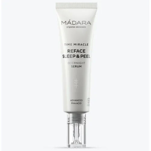 Madara Organic Skincare Time Miracle, Reface Sleep & Peel (Serum na noc)