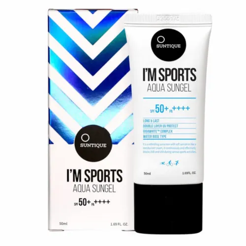Suntique I'm Sports Aqua Sungel SPF50+/PA++++ (Żel przeciwsłoneczny)