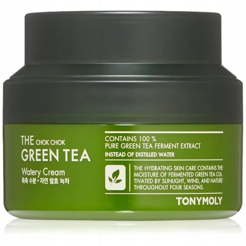 Tony Moly The Chok Chok, Green Tea Watery Cream (Krem do twarzy)