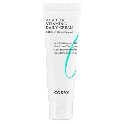 Cosrx Refresh AHA BHA Vitamin C Daily Cream (Odświeżający krem ​​na dzień z kwasami AHA BHA i z witaminą C)