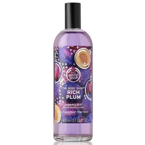 The Body Shop Rich Plum, Shimmer Mist (Mgiełka do ciała `Wykwintna śliwka`)