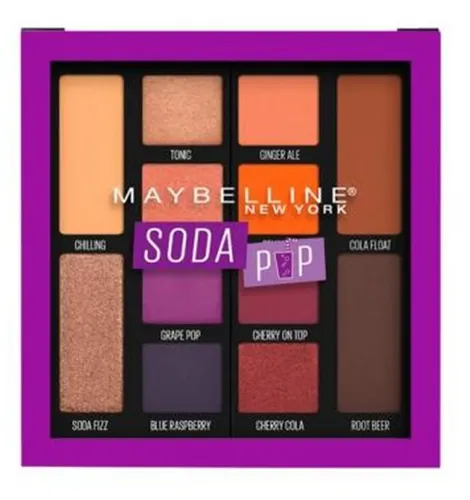 Maybelline New York Soda Pop, Eyeshadow Palette (Paleta cieni do powiek)