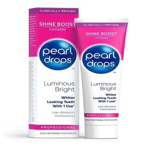 Pearl Drops Luminous Bright Shine Boost Toothpaste (Pasta do zębów)