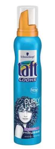 Schwarzkopf Taft Looks, Curly Look Mousse (Pianka modelujaca do włosów)