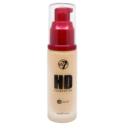 W7 HD Foundation (Lekki kryjący podkład do twarzy)