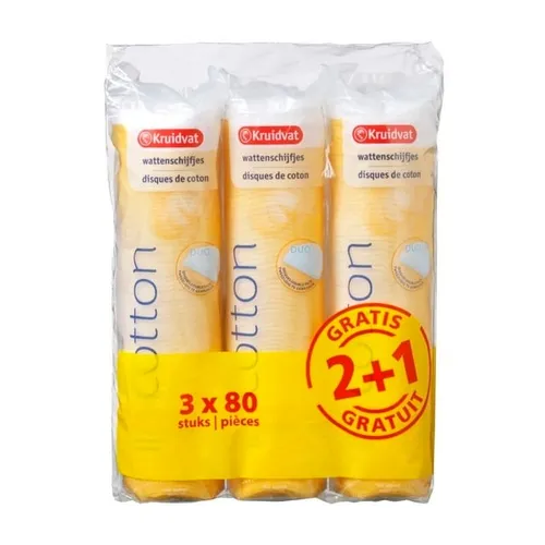 Kruidvat 100% Cotton Wattenschijfjes (Płatki kosmetyczne) - 1