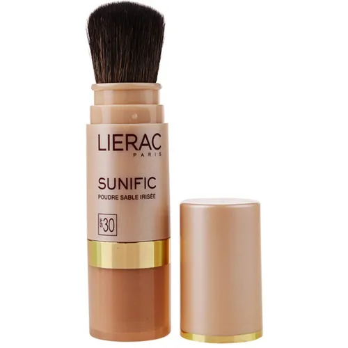 Lierac Sunific 1, Poudre Irisee (Rozswietlający puder ochronny naturalny SPF 30 - wysoka ochrona)