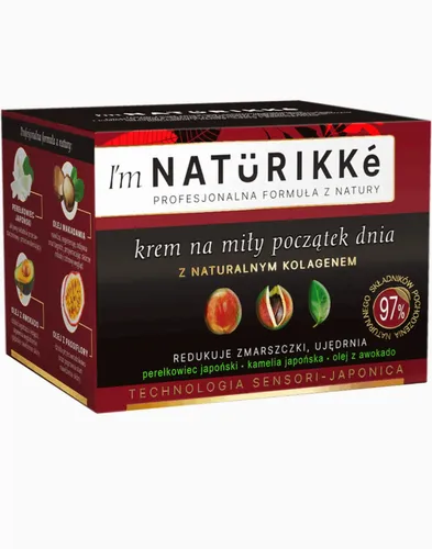 Naturikke Krem na dzień z naturalnym kolagenem