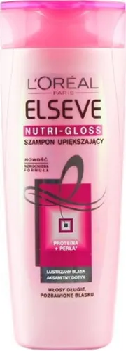 L'Oreal Paris Elseve [Elvive], Nutri - Gloss, Szampon upiększający do włosów matowych (nowa wersja) - 1