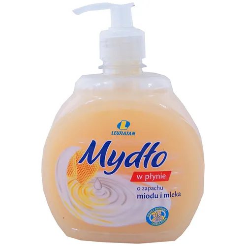 Lewiatan Mydło w płynie `Mleko i miód`