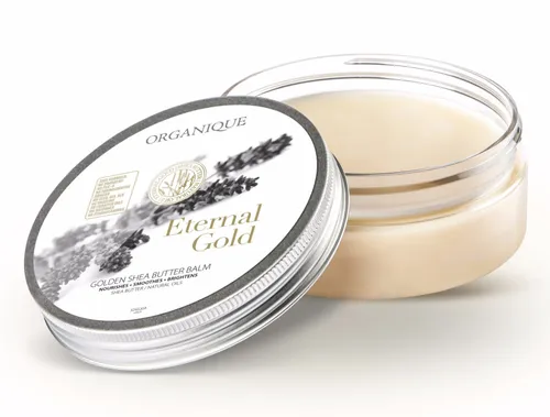 Organique Eternal Gold, Smoothing Therapy Shea Butter Balm (Wygładzający balsam do ciała z masłem shea) - 2