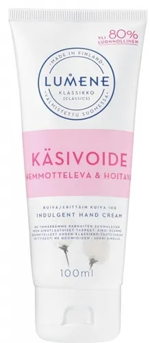 Lumene Klassikko, Indulgent Hand Cream (Zmiękczająco - odżywczy krem do rąk)