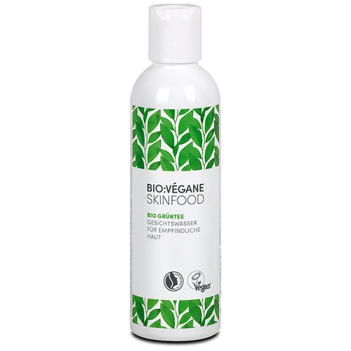 Bio Vegane Skinfood Bio Green Tee [Bio Grüntee], Gesichtswasser (Tonik z zieloną herbatą)