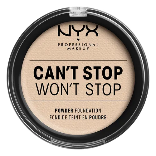 NYX Professional Makeup Can't Stop Won't Stop, Powder Foundation (Podkład w pudrze)