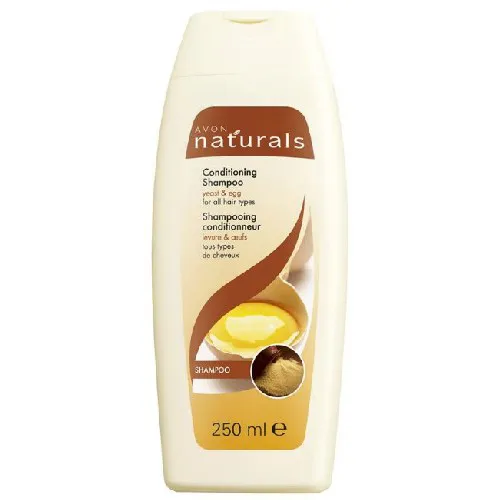 Avon Naturals, Yeast & Egg, Conditioning Shampoo (Szampon odżywczy `Żółtko i drożdże`)