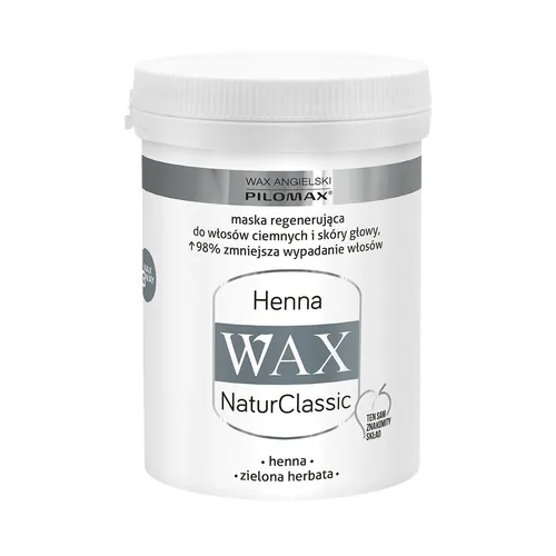 Laboratorium Pilomax Henna Wax, Regenerująca maska do włosów ciemnych (stara wersja) - 1