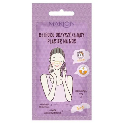Marion Głęboko oczyszczający plaster na nos 3 w 1