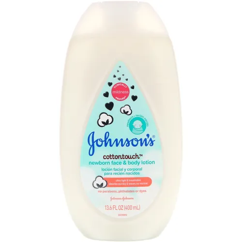 Johnson's Baby Cottontouch,Newborn  Face and Body Lotion (Mleczko do twarzy i ciała)